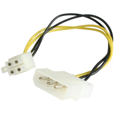 Startech.Com 6in LP4 to P4 Auxiliary Power Cable Adapter LP4P4ADAP